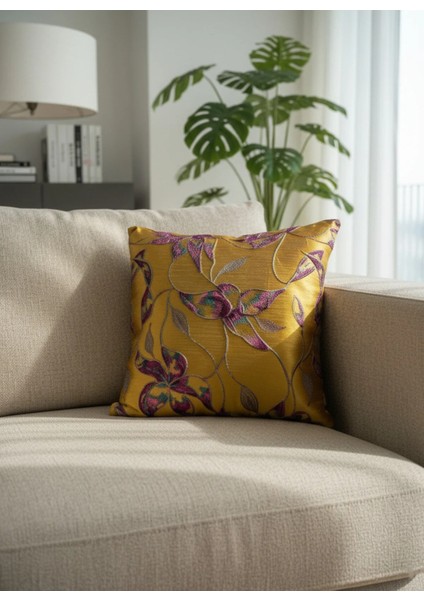 Altın Yaprak Rüyası (Püskülsüz) 45X45 Kırlent (premium) fiyatları