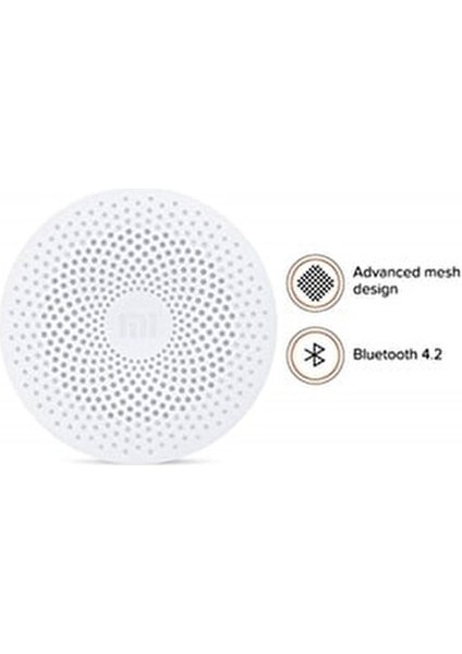 Mi Compact 2 Bluetooth Hoparlör 200Hz-18kHz Frekans Aralığı 6 Saat Oynatma Süresi indirimleri