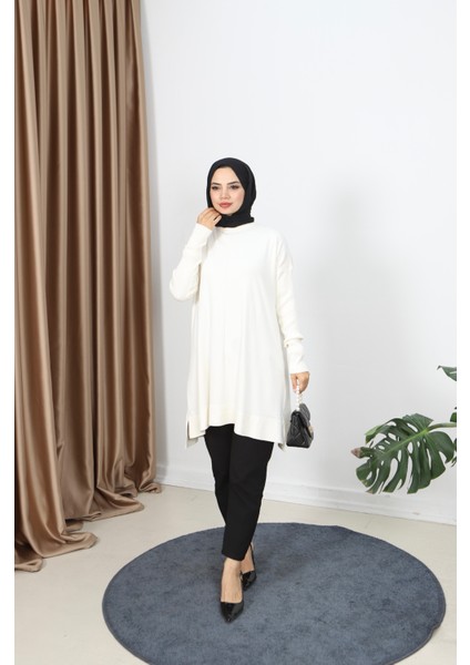 Kolları Fitilli Merserize Tunik fiyatları