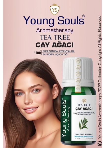 Aromatherapy Tea Tree Essential Oil Çay Ağacı Uçucu Yağ 10 ml fırsatları