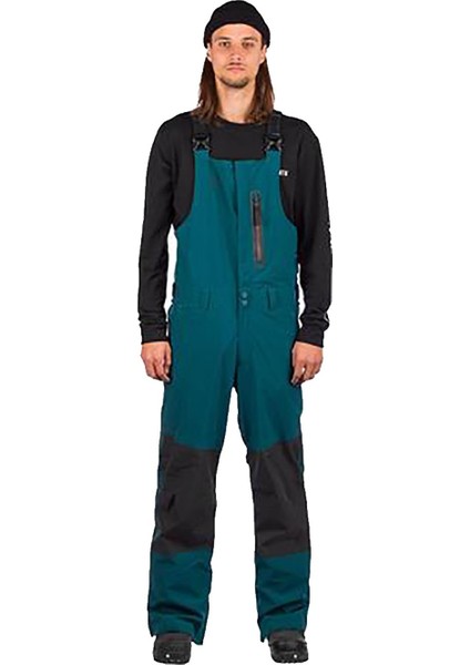 North West Stx Bib Erkek Mavi Snowboard Tulumu