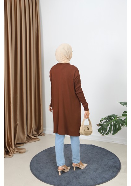 Kolları Fitilli Merserize Tunik indirimleri