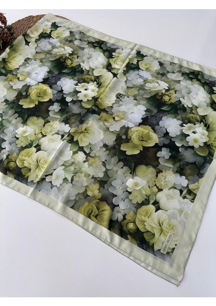 Soft Pamuklu Şal Çiçek Desen LBD2211