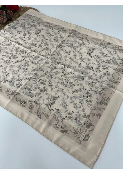 Soft Pamuklu Şal Çiçek Desen LBD2608