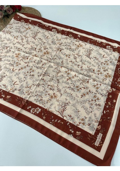 Soft Pamuklu Şal Çiçek Desen LBD2602