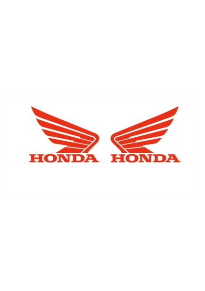 Honda Için Uyumlu Aksesuar Oto Motorsiklet Kask Sticker Set Kırmızı fiyatları