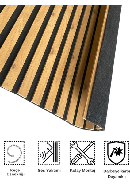 100X275 cm Akustik Duvar Paneli modelleri