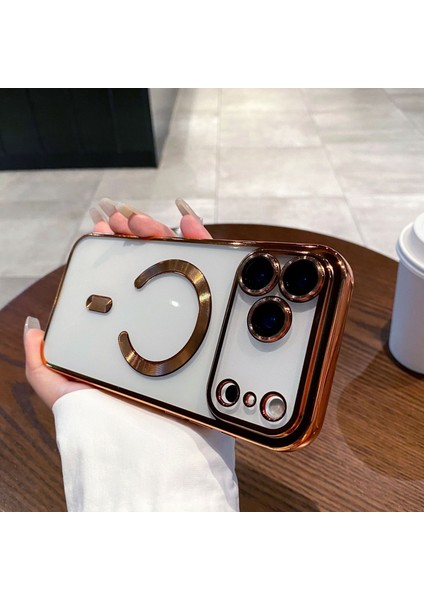 iPhone 17 Pro Max Uyumlu Magsafe Destekli Kamera Korumalı Şeffaf Yumuşak Telefon Kılıfı fiyatları