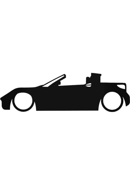 Smart Roadster Low Oto Özel Yeni Sticker 20 cm