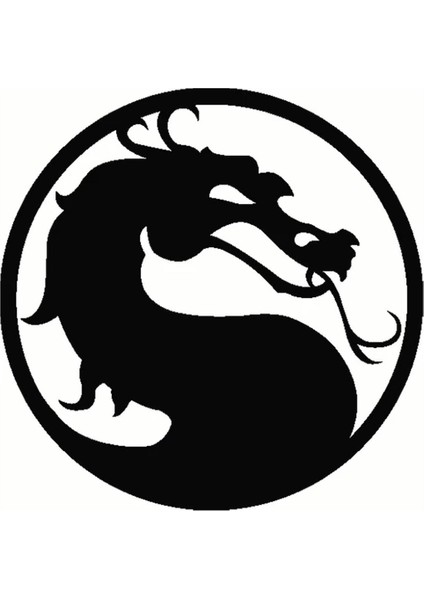 Ejderha Oto Özel Yeni Sticker 25 x 22 cm