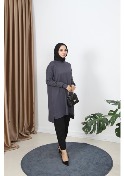 Kolları Fitilli Merserize Tunik fiyatları