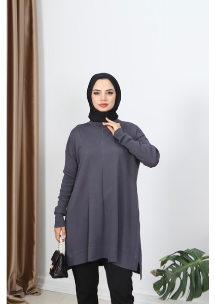 Kolları Fitilli Merserize Tunik modelleri