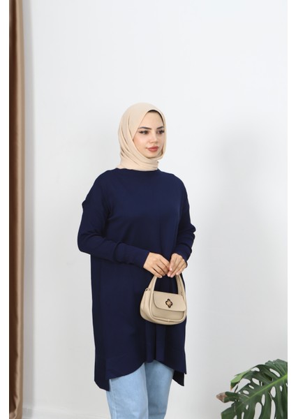 Kolları Fitilli Merserize Tunik fırsatları