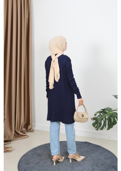 Kolları Fitilli Merserize Tunik indirimleri