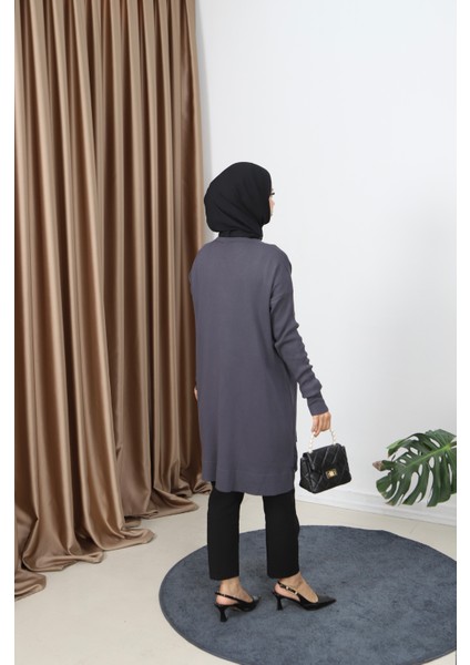 Kolları Fitilli Merserize Tunik indirimleri