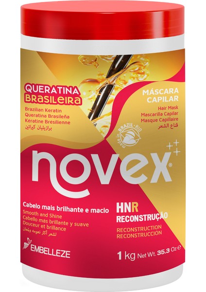 Brazilian Keratin - Kurumuş ve Zarar Görmüş Saçlar Için Brezilya Keratini İçeren Saç Maskesi 1 kg