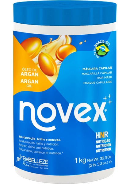 Argan Oil - Yıpranmış ve İşlem Görmüş Saçlar İçin Onarıcı Argan Yağı İçeren Saç Maskesi 1 kg