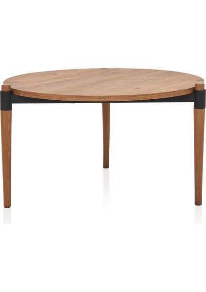 Zone Yuvarlak Orta Sehpa - Ahşap Ayaklı Bohem Tarz fiyatları