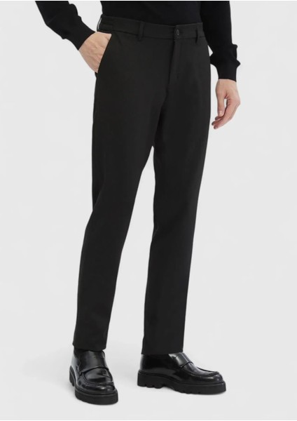 Antrasit Çizgili Örme Jogging Fit Casual Pantolon modelleri