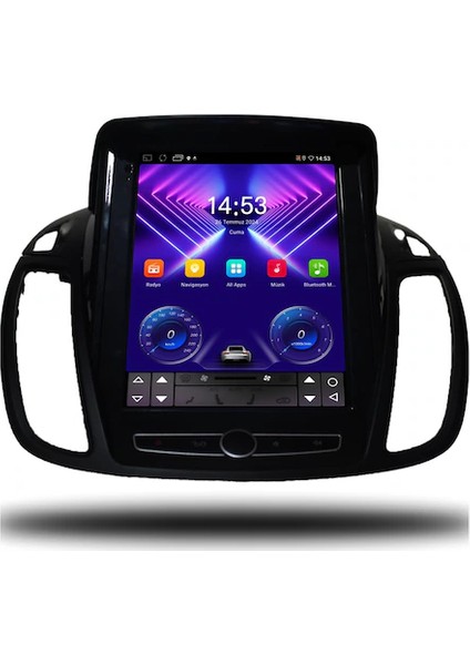 Ford Kuga Tesla 2012/2017 6gb Ram 128GB Hafıza QLED Carplay Kamera Android Multimedya fiyatları