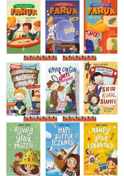 Faruk-1-2-3, Sıfır Kural Sınıfı Özgürlüğün Sınırları, Hapı Yuttuk Eczanesi(9kitap)