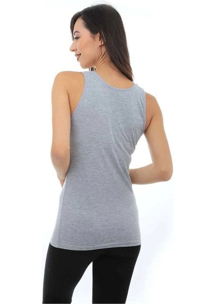 Kadın Ribana %100 Pamuk Geniş Askılı Atlet 6'lı Paket - TKD0136 modelleri