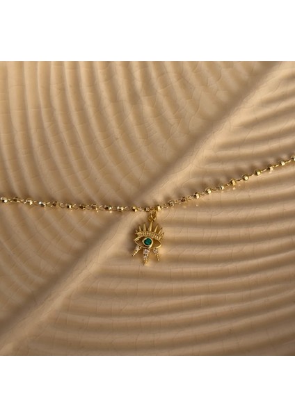 Gold Yeşil Gözlü Bileklik fiyatları