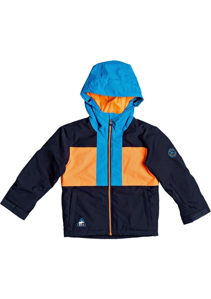 Groomer Kids Erkek Çocuk Mavi Snowboard Ceketi modelleri