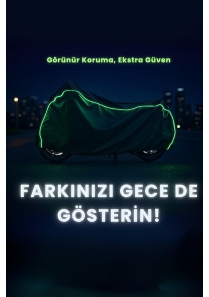 Gri Neon Fitilli Rks Grace 202 Pro Uyumlu Motosiklet Brandası modelleri
