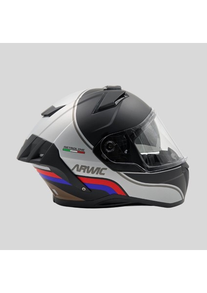 Retroline Full Face Motosiklet Kaskı - AR939 - Ece-R 22.06 fırsatları