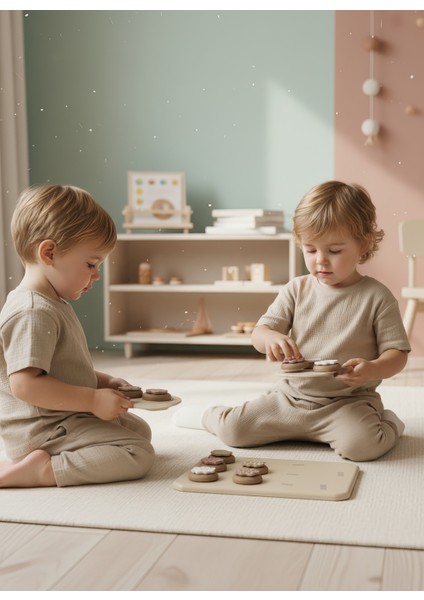 Ahşap Kurabiye Yapma Oyuncağı - 22 Parça Montessori Eğitici Set fiyatları