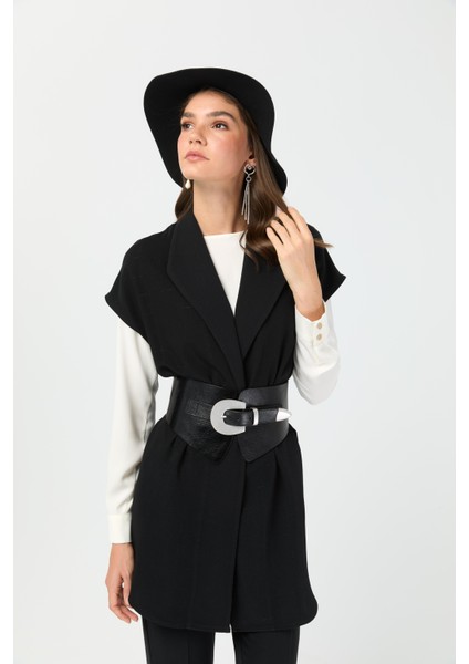 Tunik Yelek Pantolon Takım Siyah fiyatları