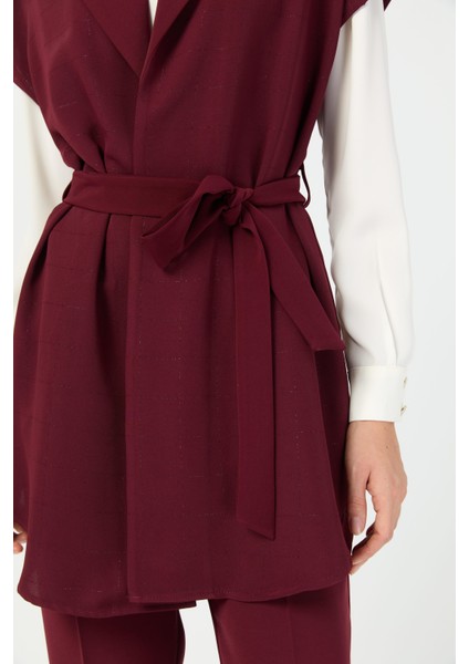 Tunik Yelek Pantolon Takım Bordo fırsatları