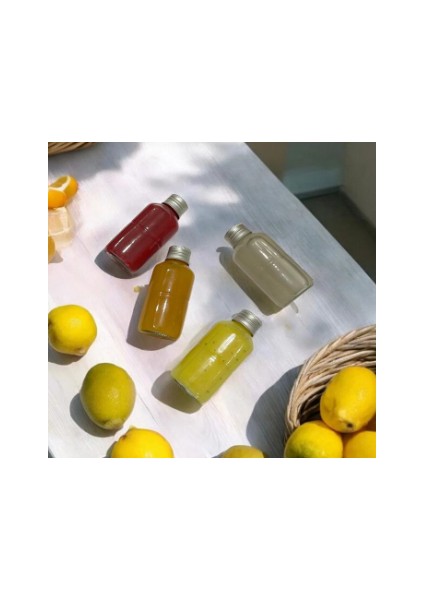 100 ml Cam Shot Şişesi – Gümüş Kapaklı, Sızdırmaz ve Şeffaf fiyatları