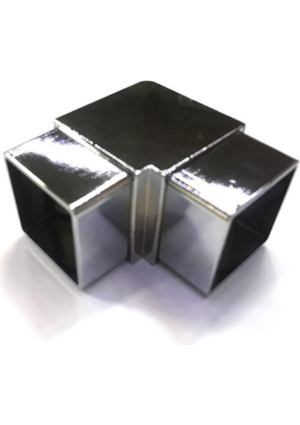 Ayrıntıshop Plastik Köşe Takoz 1 Adet Krom