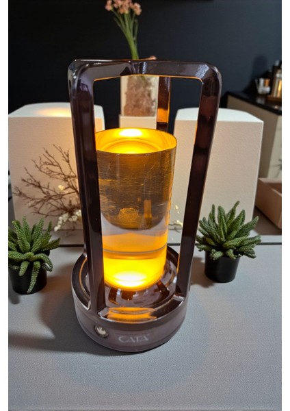 Vegas Dekoratif Şarjlı LED Dokunmatik & Dimmer Ayarlı Masa Lambası (3 Işık Modu) fırsatları