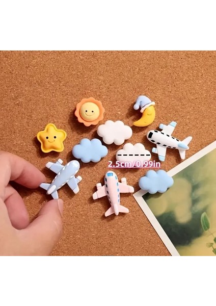 10 Adet Gökyüzü Buzdolabı Mıknatısları Set modelleri