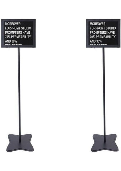 PROM19-D Miting Tipi Prompter Çiftli