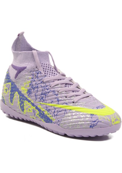 Lila Mor Unisex Halı Saha Ayakkabısı Air 600 G fırsatları