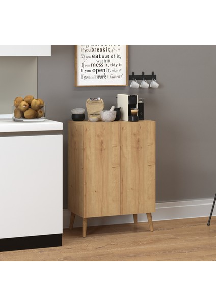 Luce Çok Amaçlı Mutfak Dolabı Meşe modelleri