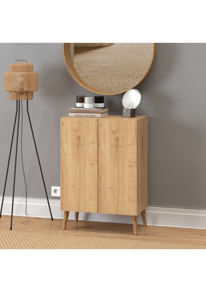 Luce Çok Amaçlı Mutfak Dolabı Meşe