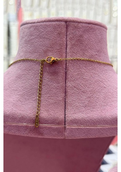 Kayan Yıldız Y Kolye Kararmaz Gold Kadın Zirkon Taşlı Çelik Kolye fiyatları