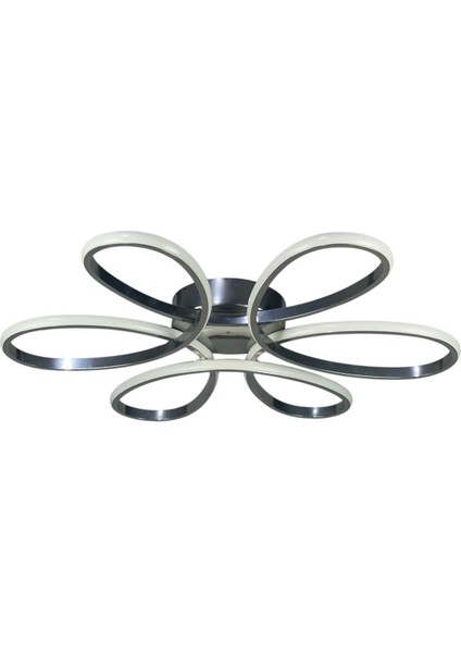 Krom Renk Modern Tasarım Yatak Odası - Salon - Mutfak Gün Işığı ve Beyaz LED Avize modelleri