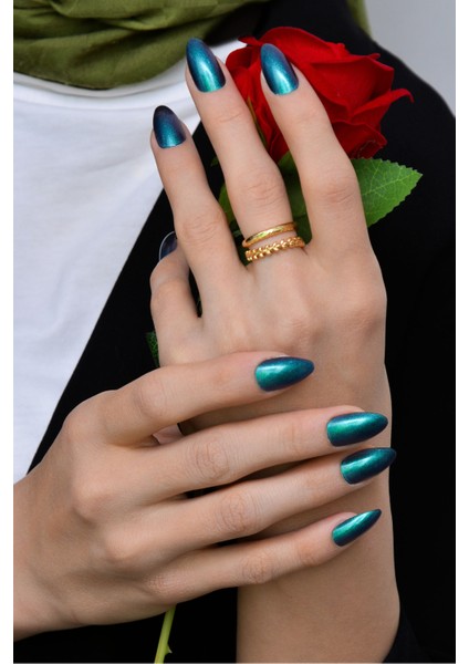 4'lü Gold Yüzük Zirkon Taşlı Fiyonk Sezar Kalp ve Alyans Model Altın Kaplama Yüzük Set modelleri