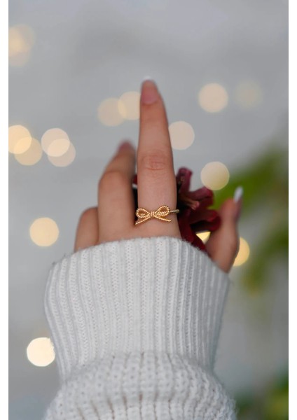 2'li Fiyonk ve Sezar Model Gold Ayarlanabilir Kadın Yüzük Set (2 Yüzük) indirimleri