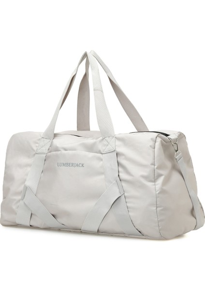 Stn Lexy Gym Ekru Unisex Spor Çantası Fermuarlı Kapama 27x36x50 cm fiyatları