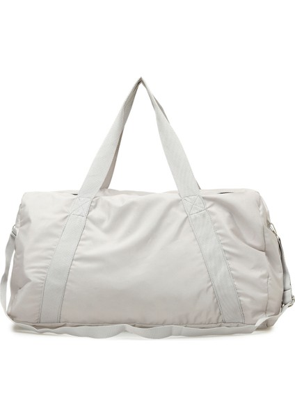 Stn Lexy Gym Ekru Unisex Spor Çantası Fermuarlı Kapama 27x36x50 cm modelleri