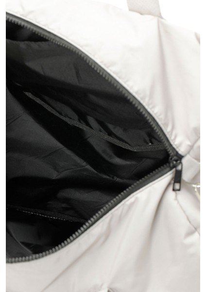 Stn Lexy Gym Ekru Unisex Spor Çantası Fermuarlı Kapama 27x36x50 cm fırsatları