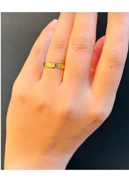 14 Ayar Altın Lazer Kesim Alyans fırsatları