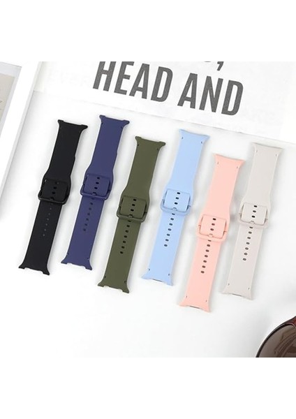 Samsung Galaxy Watch 8 40MM /watch 8 44MM / Classic 46MM Uyumlu Ayarlanabilir Yumuşak Silikon Kordon modelleri